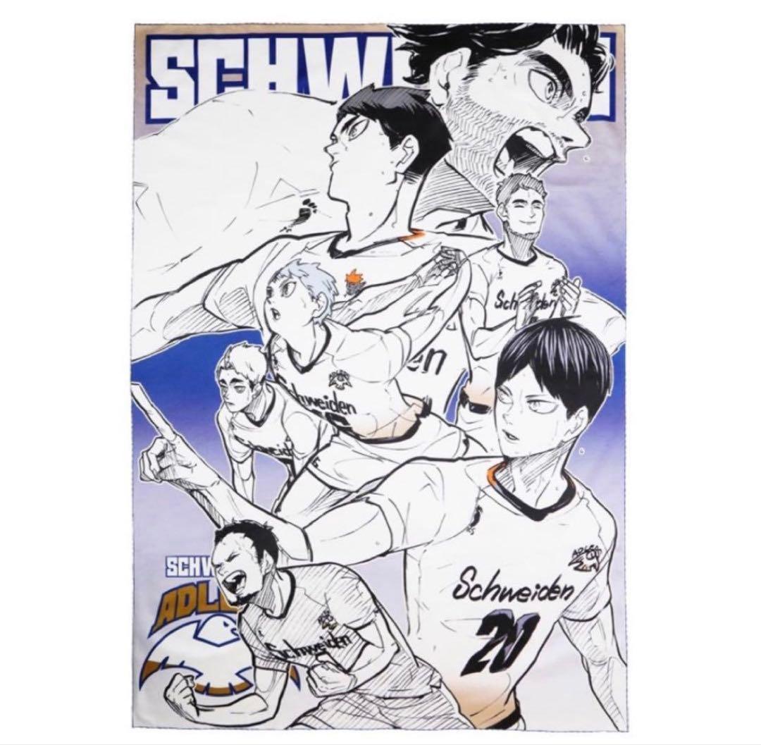 ハイキュー　シュヴァイデンアドラーズ　デザインビックタオル　タオル