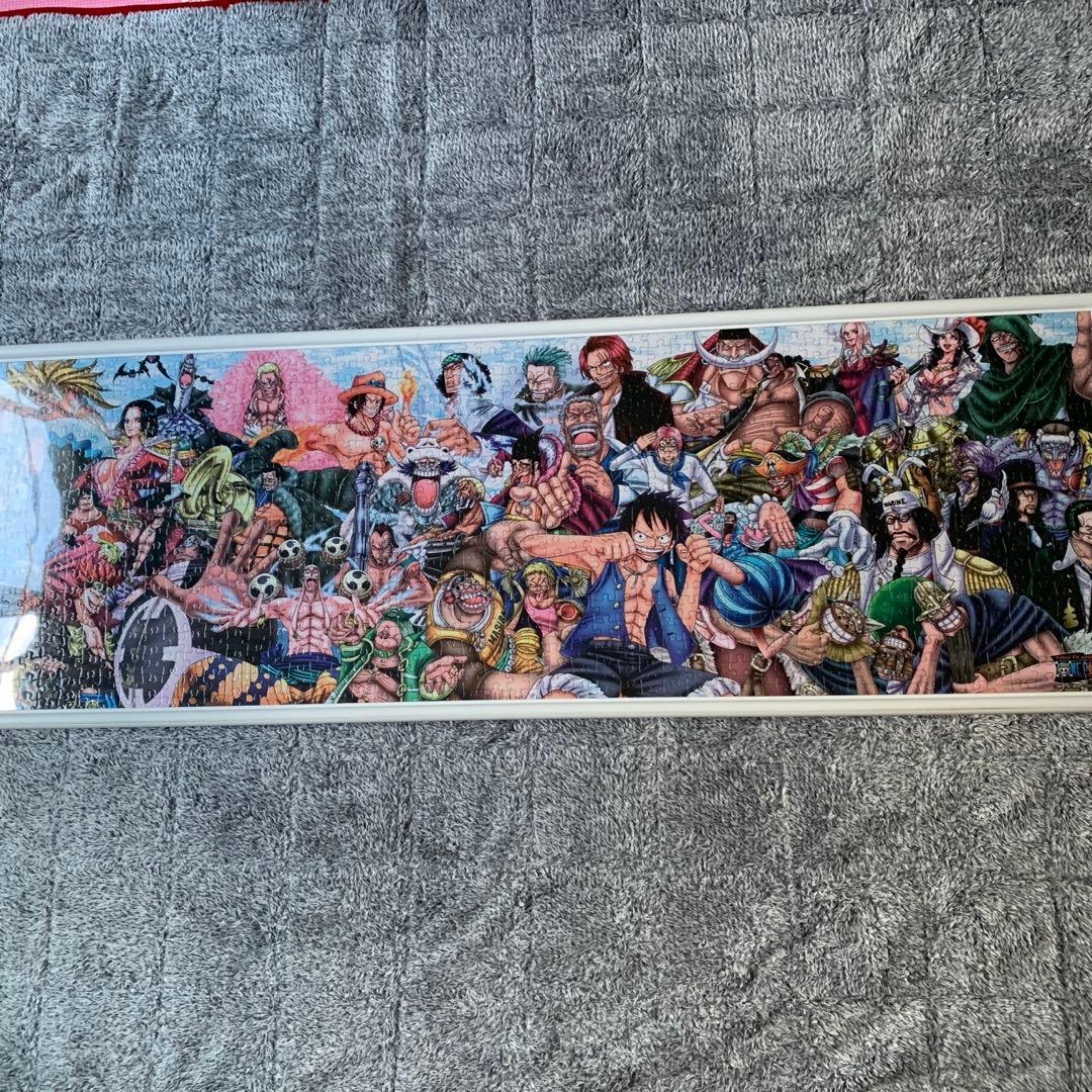 ワンピース ジグソーパズル フレーム付き 約103cm x 36cm