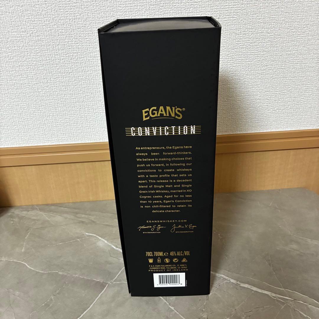 EGAN'S CONVICTION 10年 アイリッシュウイスキー 未開封