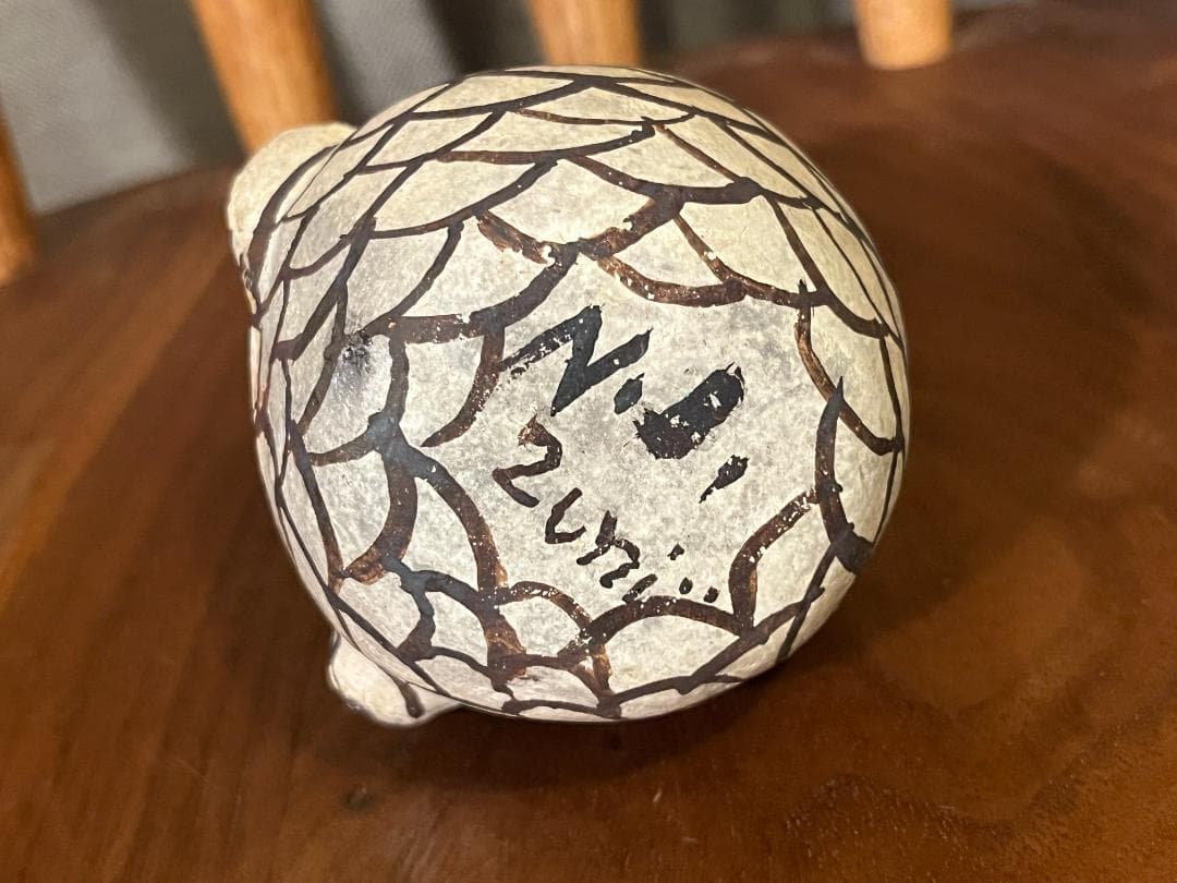 ズニ族 陶器 人形 フクロウ ビンテージ 1940年代 プエブロ USA