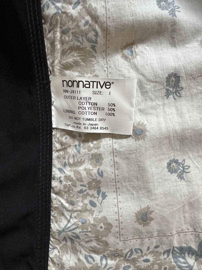 Dice_k nonnative ブラックジャケット