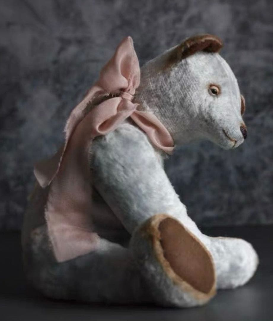 紳士くまさん ぬいぐるみ テディベア アーティストベア 海外作家様 ハンドメイド