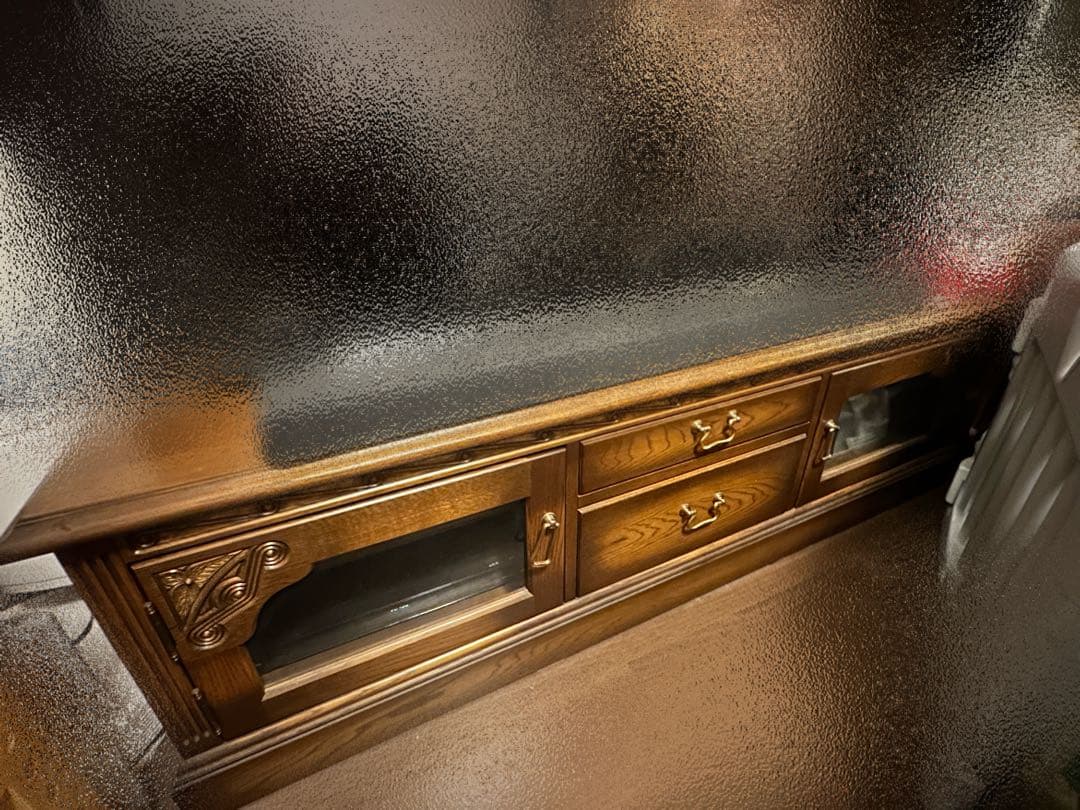 23万旭川家具 加藤木工 テレビボード 無垢材 TVボード