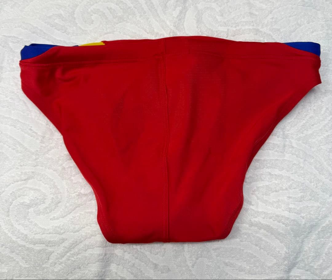 ASICS 競泳水着 競パン Lサイズ 赤/青/黄 216A219