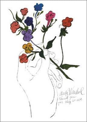 額装済マット作品/A Gold Book 1957(ウォーホル)