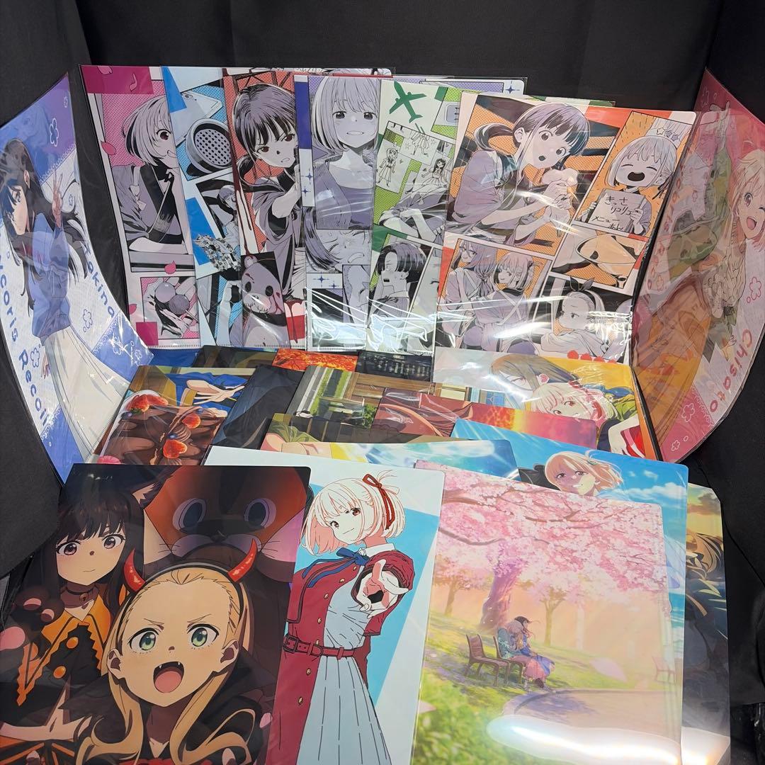 28枚セット　喫茶リコリコ ショートムービー　リコリスコイル　クリアファイル等