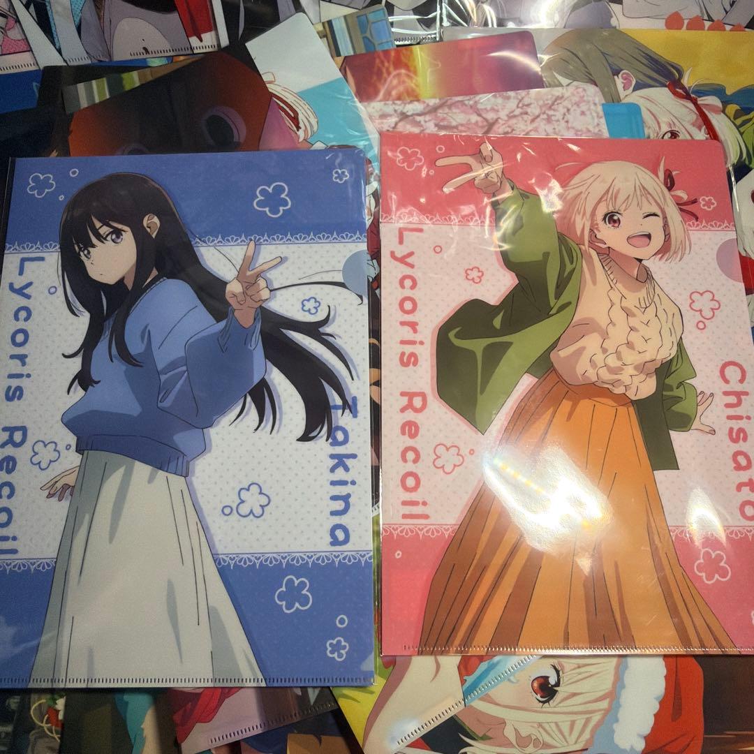 28枚セット　喫茶リコリコ ショートムービー　リコリスコイル　クリアファイル等