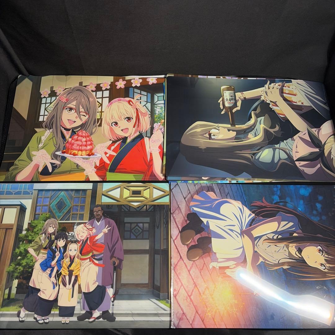 28枚セット　喫茶リコリコ ショートムービー　リコリスコイル　クリアファイル等