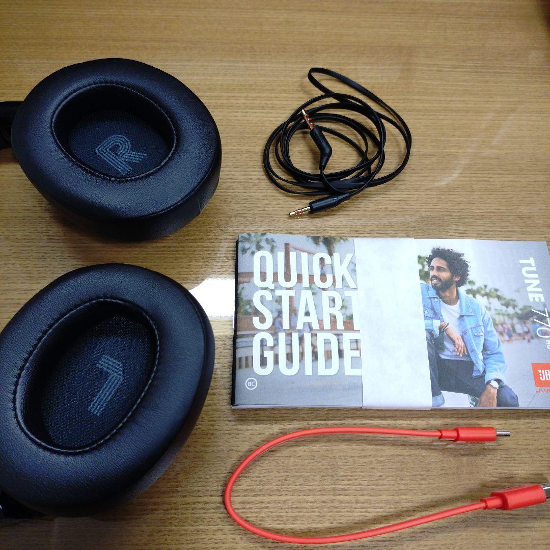 JBL TUNE 770 NC ワイヤレスヘッドホン ブラック