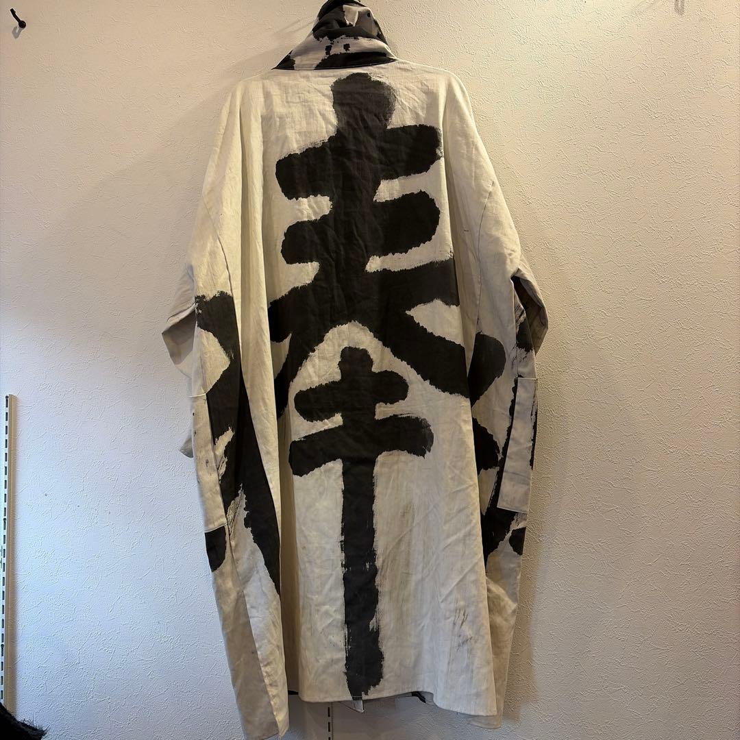 奉納旗古布リメイクコートハンドメイド