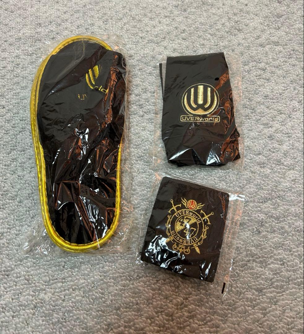 [未開封]UVERworld グローブ スリッパ リストバンド
