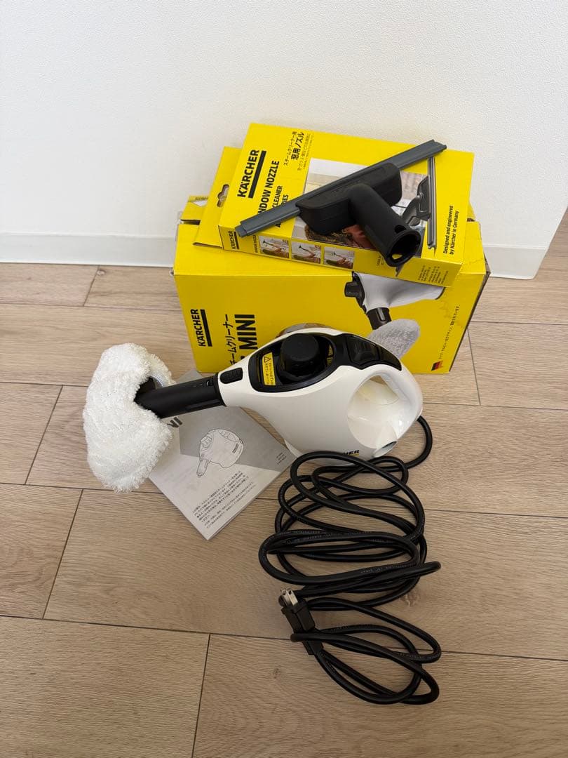 Karcher　ケルヒャー　スチームクリーナー SC MINI 窓用ノズル