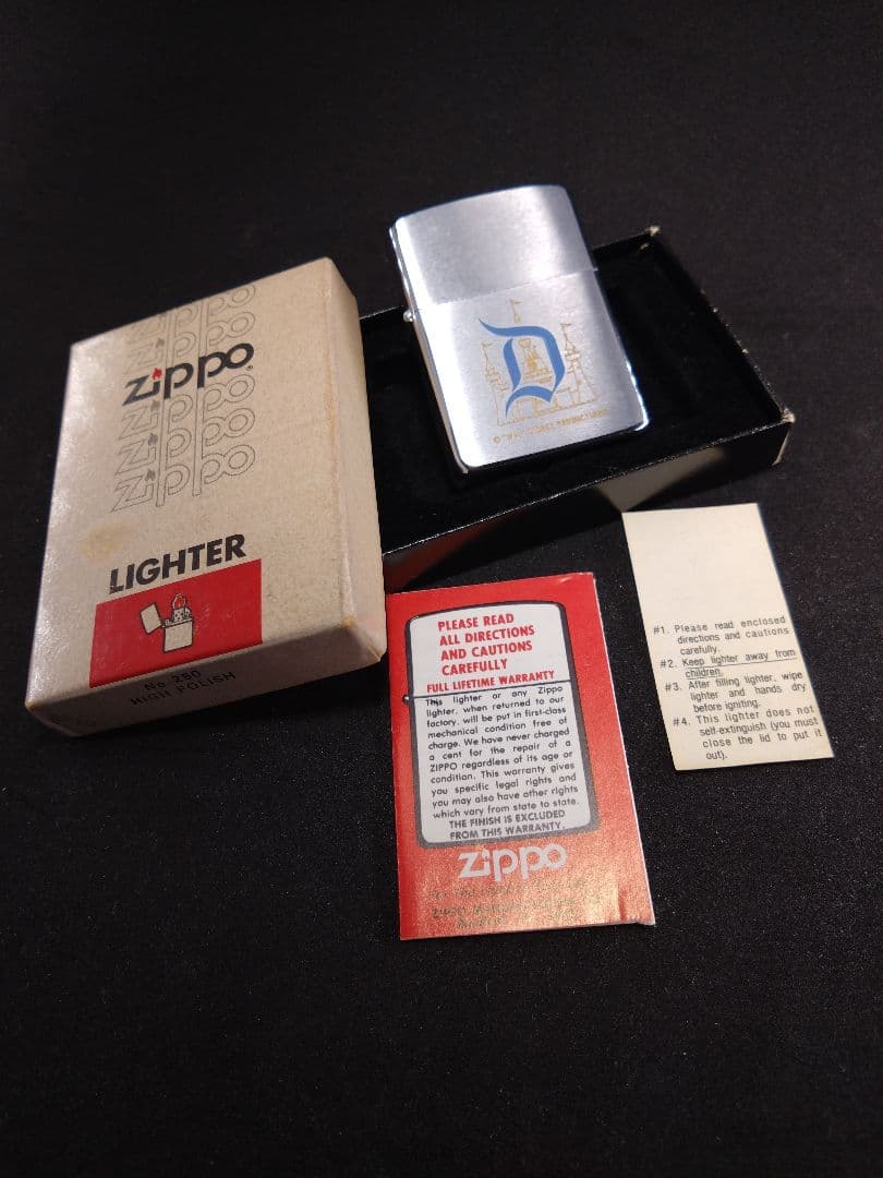 Zippoライターディズニー/超美品未使用（シンデレラ城）