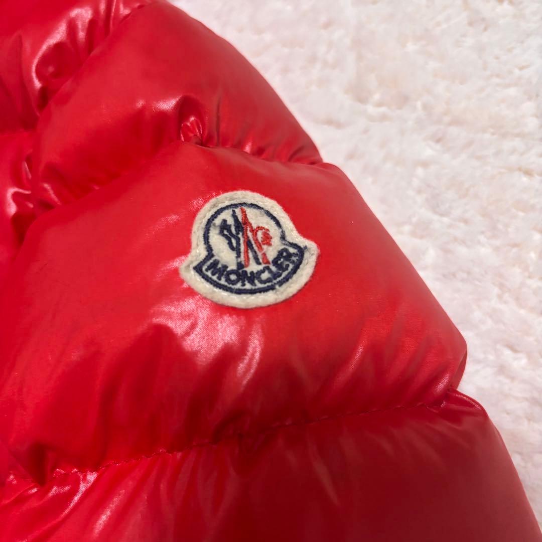 MONCLER 赤色ダウンジャケット 92cm