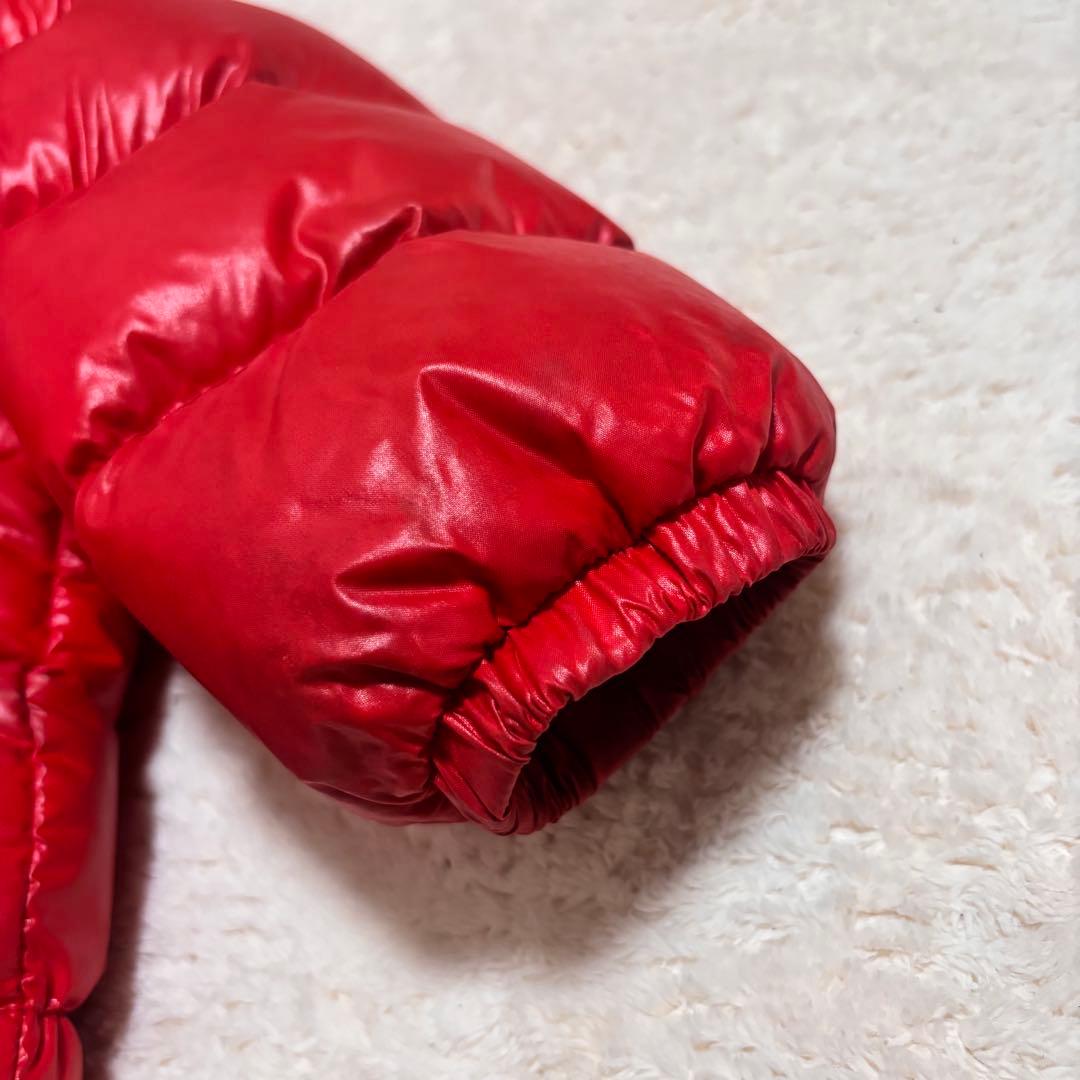 MONCLER 赤色ダウンジャケット 92cm