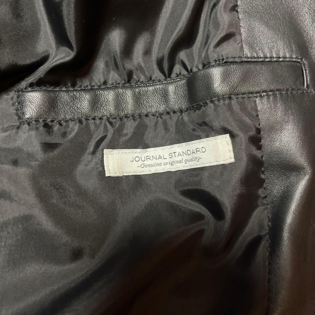 JOURNALSTANDARD/シープレザー/シングルライダースジャケット/L