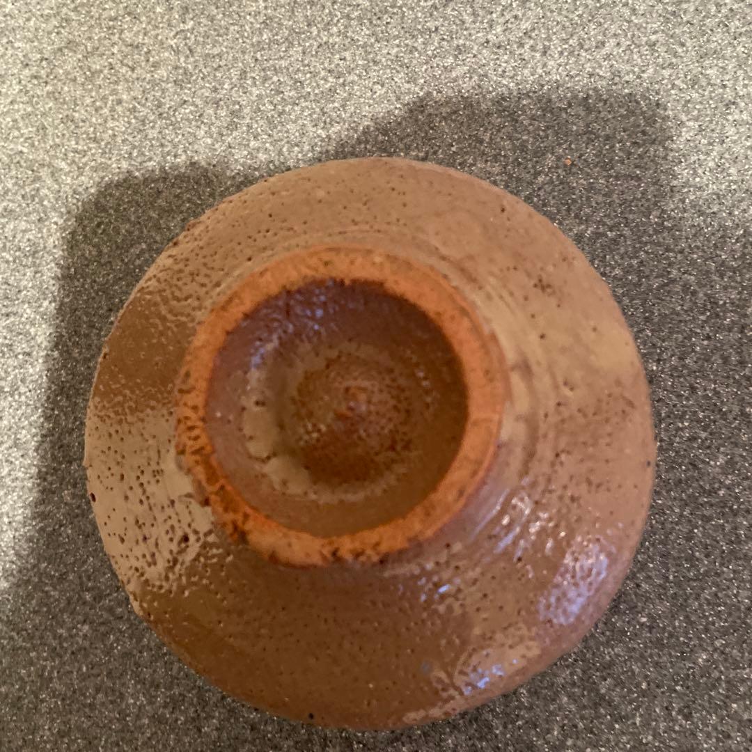 抹茶茶碗　備中　酒津窯