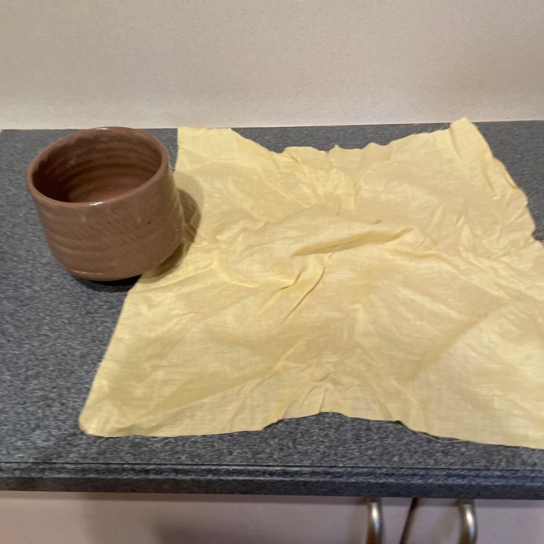 抹茶茶碗　備中　酒津窯