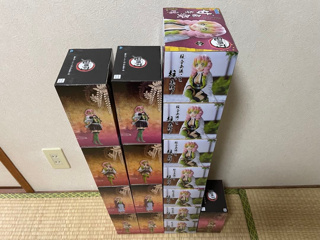 鬼滅の刃 フィギュア 絆ノ装 甘露寺蜜璃 16個