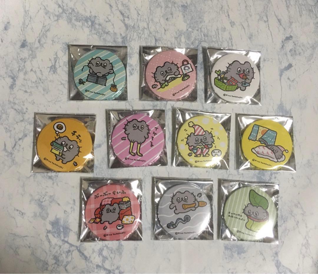 新品未開封　ねこのぶーちゃん　トレーディング　缶バッジ　バッジ　ネコ 猫