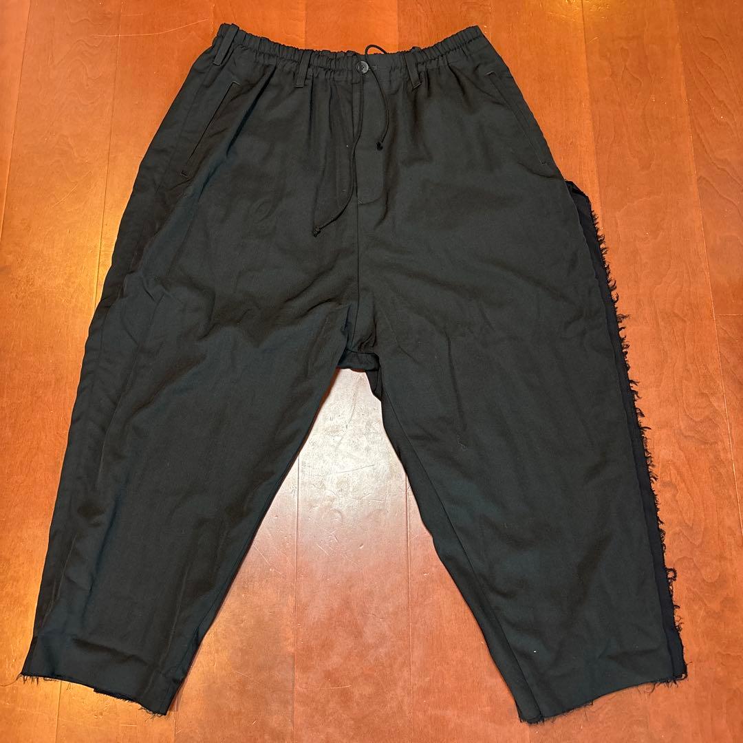 C*s様 Yohji Yamamoto三重パンツ 黒 ルーズフィット3