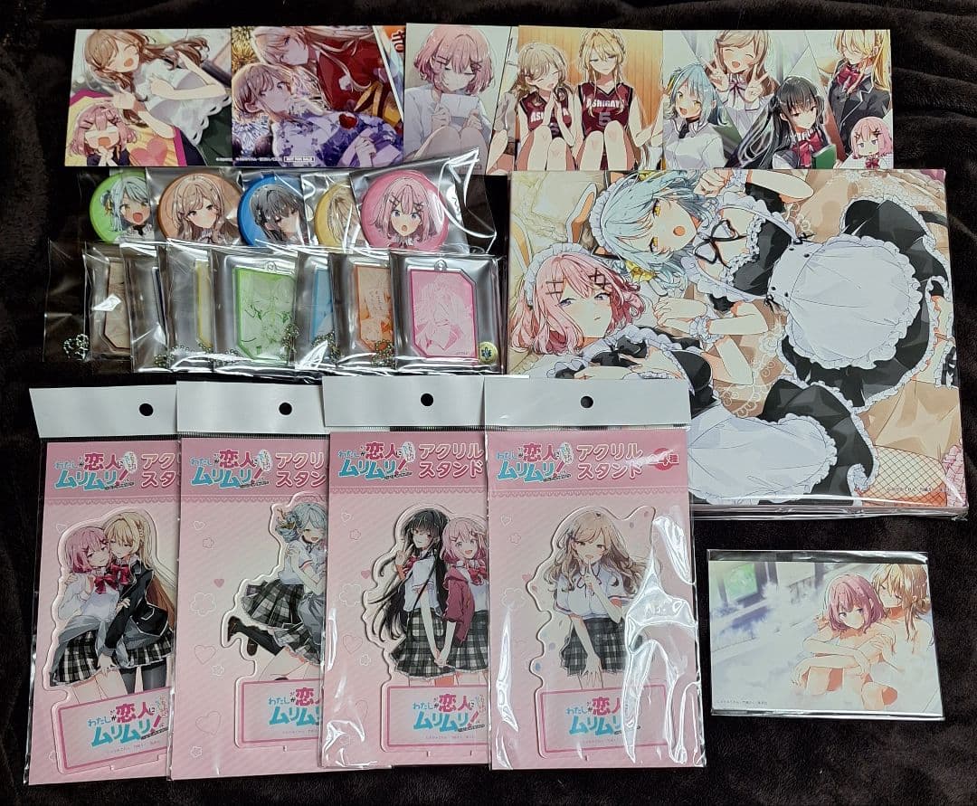 わたしが恋人になれるわけないじゃん、ムリムリ！　キャンバスアート　アクスタ他