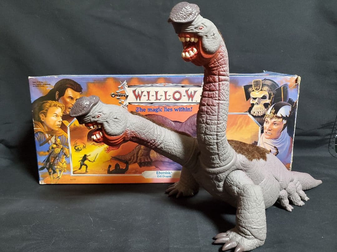 ウィロー 二頭の怪獣 エボリスク フィギュア