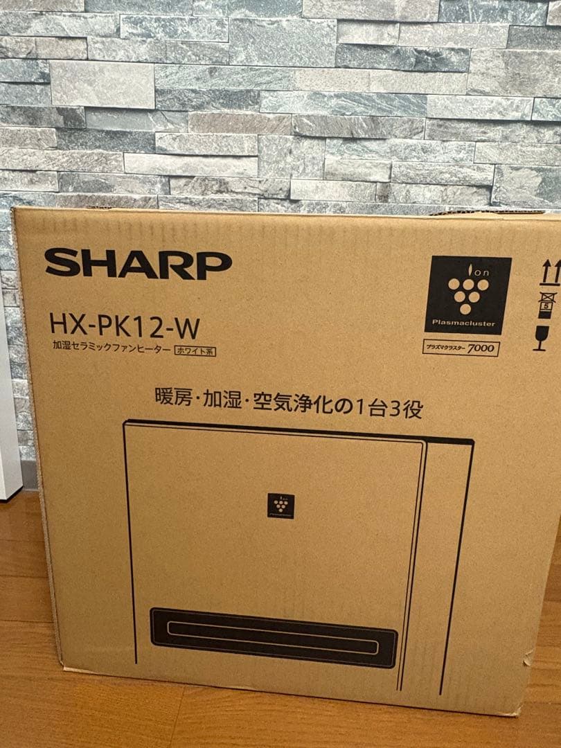 HX-PK12-w (ホワイト) 加湿セラミックファンヒーター　SHARP