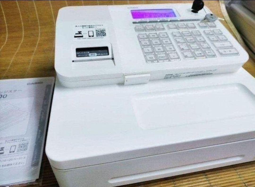 カシオレジスター　SR-S200　最新機種　スマホで設定売上管理　377776