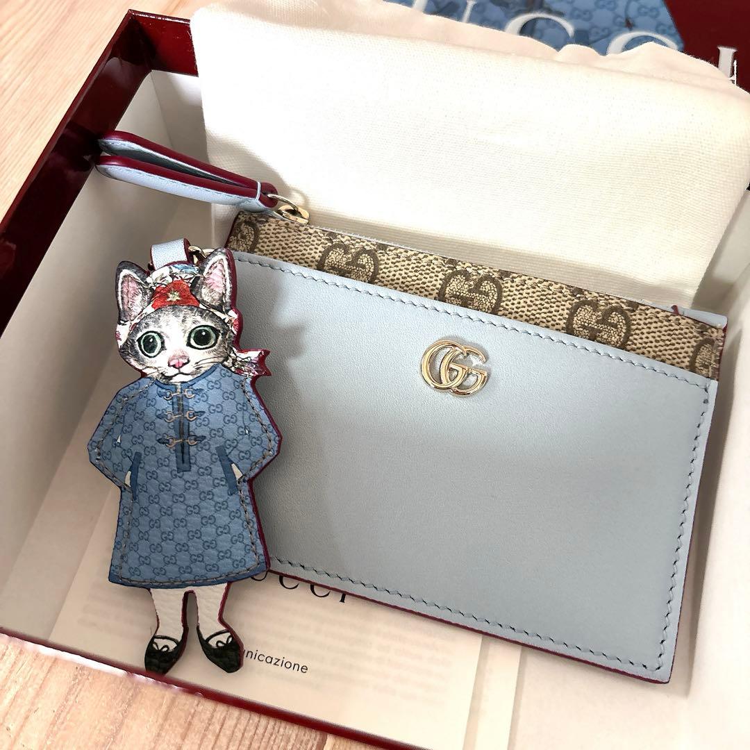 GUCCI ヒグチユウコ　日本限定　バイカラーキーケース　フラグメントケース