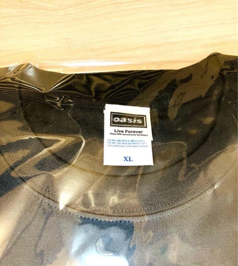 オアシス tシャツ Photo サイズXL oasis 30周年 特別展 グッズ