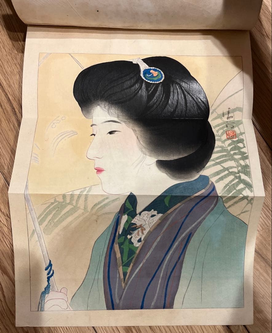 鏑木清方木版口絵❗️ 百合子　3冊揃