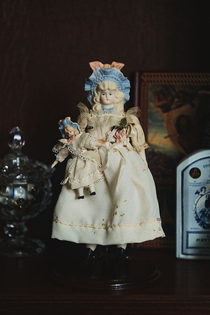 チャイナヘッドドール ビスクドール ミニョネット ミニチュア