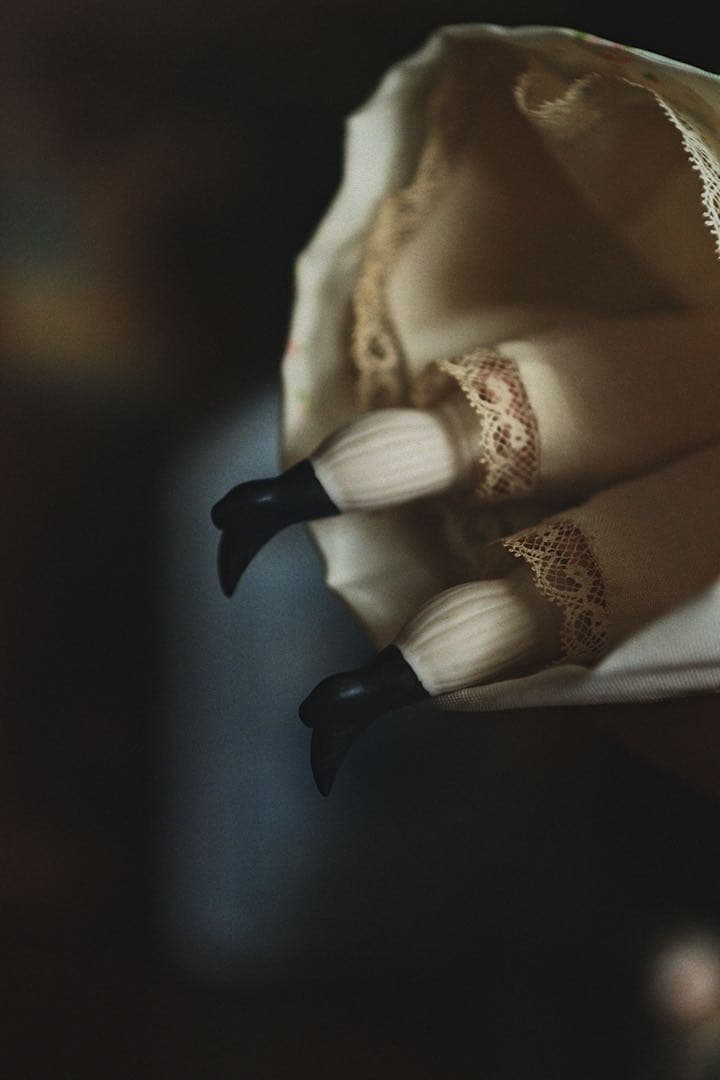 チャイナヘッドドール ビスクドール ミニョネット ミニチュア