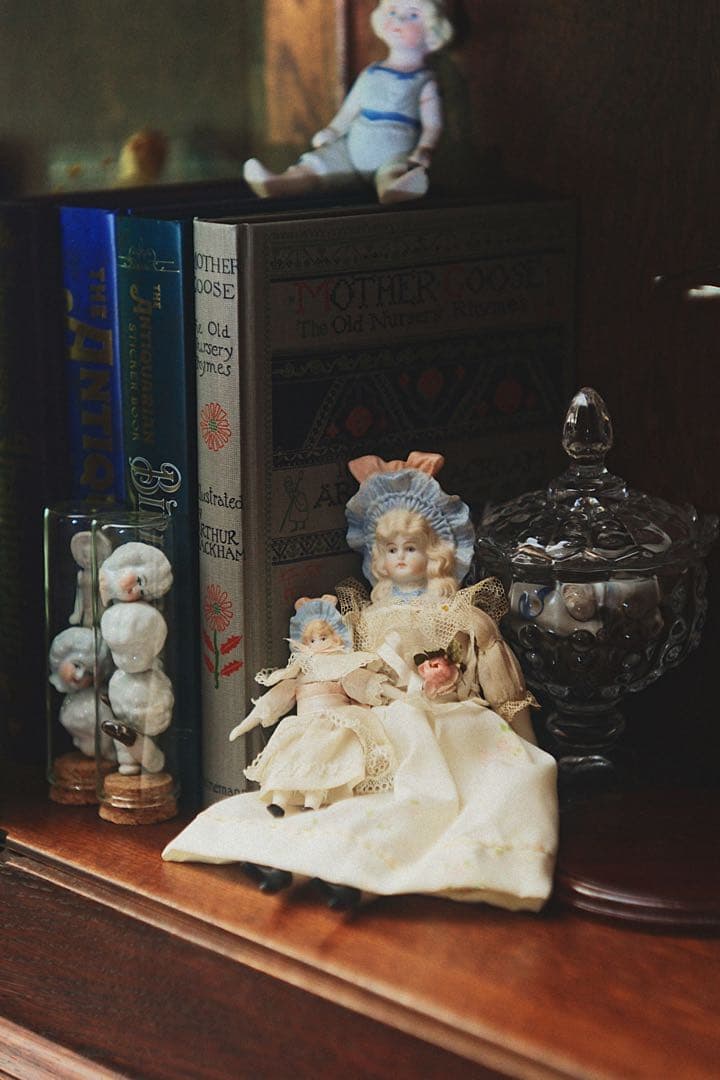 チャイナヘッドドール ビスクドール ミニョネット ミニチュア