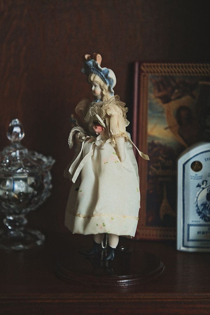 チャイナヘッドドール ビスクドール ミニョネット ミニチュア