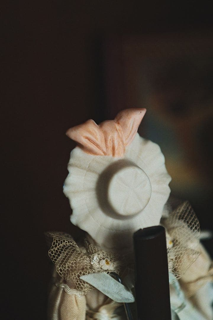 チャイナヘッドドール ビスクドール ミニョネット ミニチュア