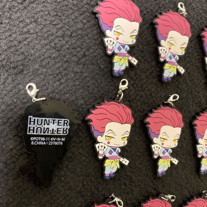 ヒソカ ラバーストラップ まとめ売り　ガチャ　ハンターハンター　痛バ　ストラップ