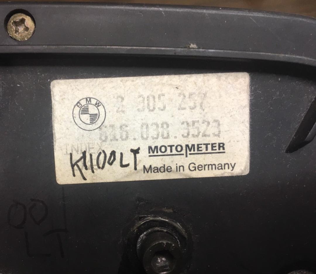 【BMW メーター】K1100用 スピードメーター