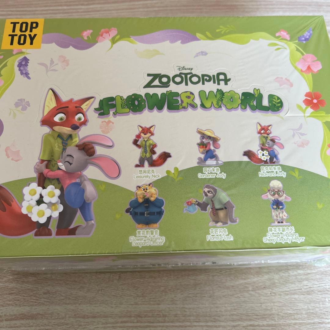 TOPTOY DISNEY ズートピア フィギュア 6個入 アソートボックス