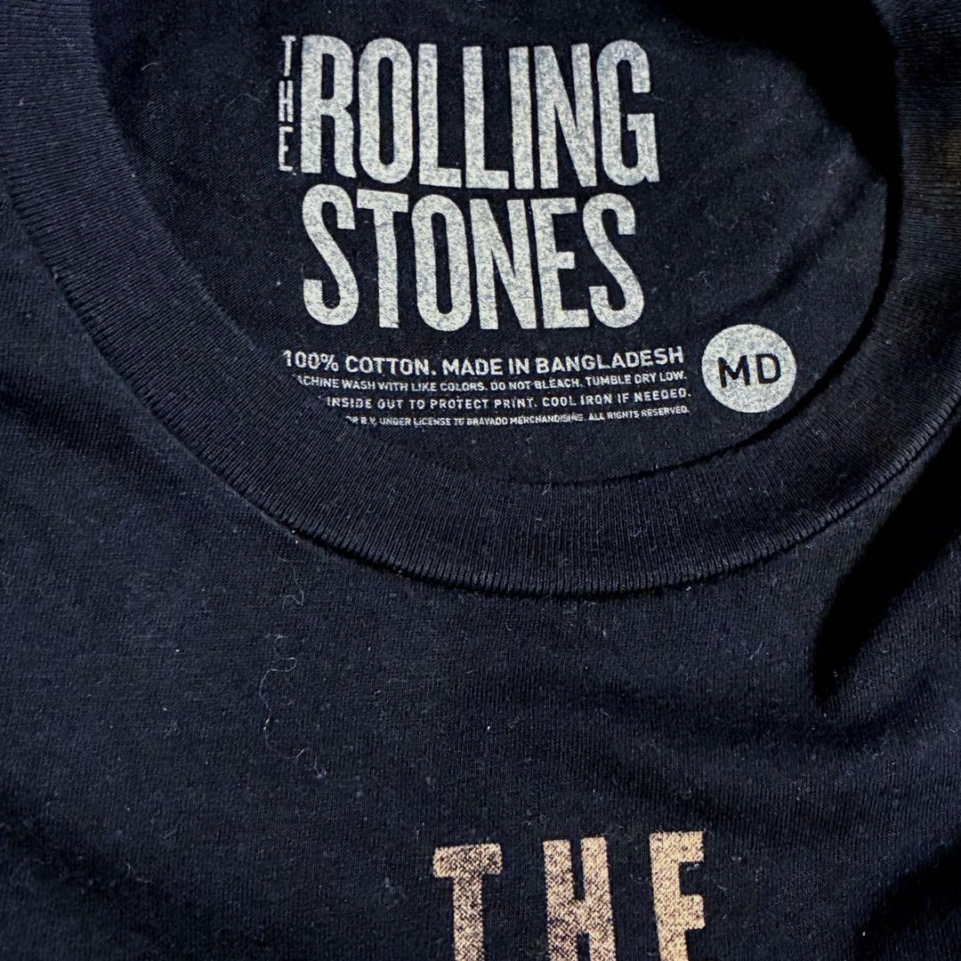 ローリングストーンズ ファイアー ベロT黒 ②