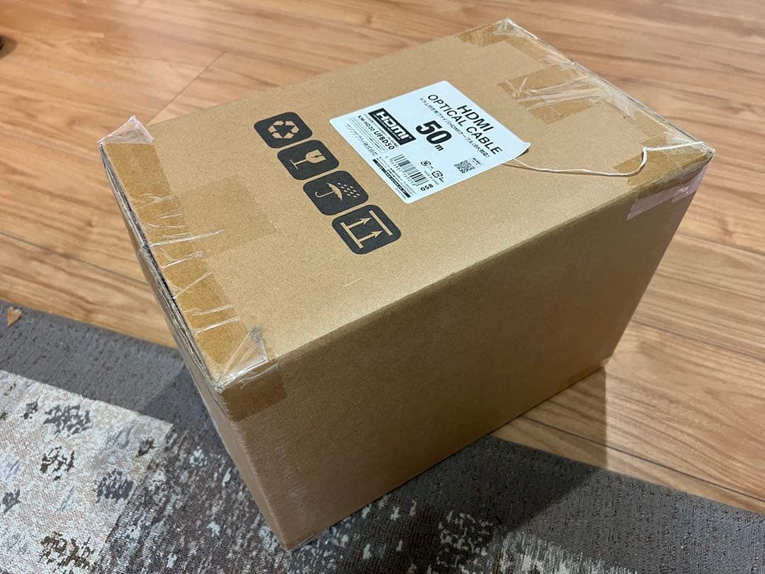 光ファイバーHDMIケーブル 50m KM-HD2D-UFBD50