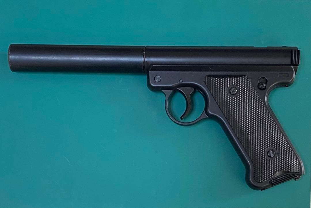 kjワークス　スタームルガーmk1アサシンカスタム　固定スライドガスガン