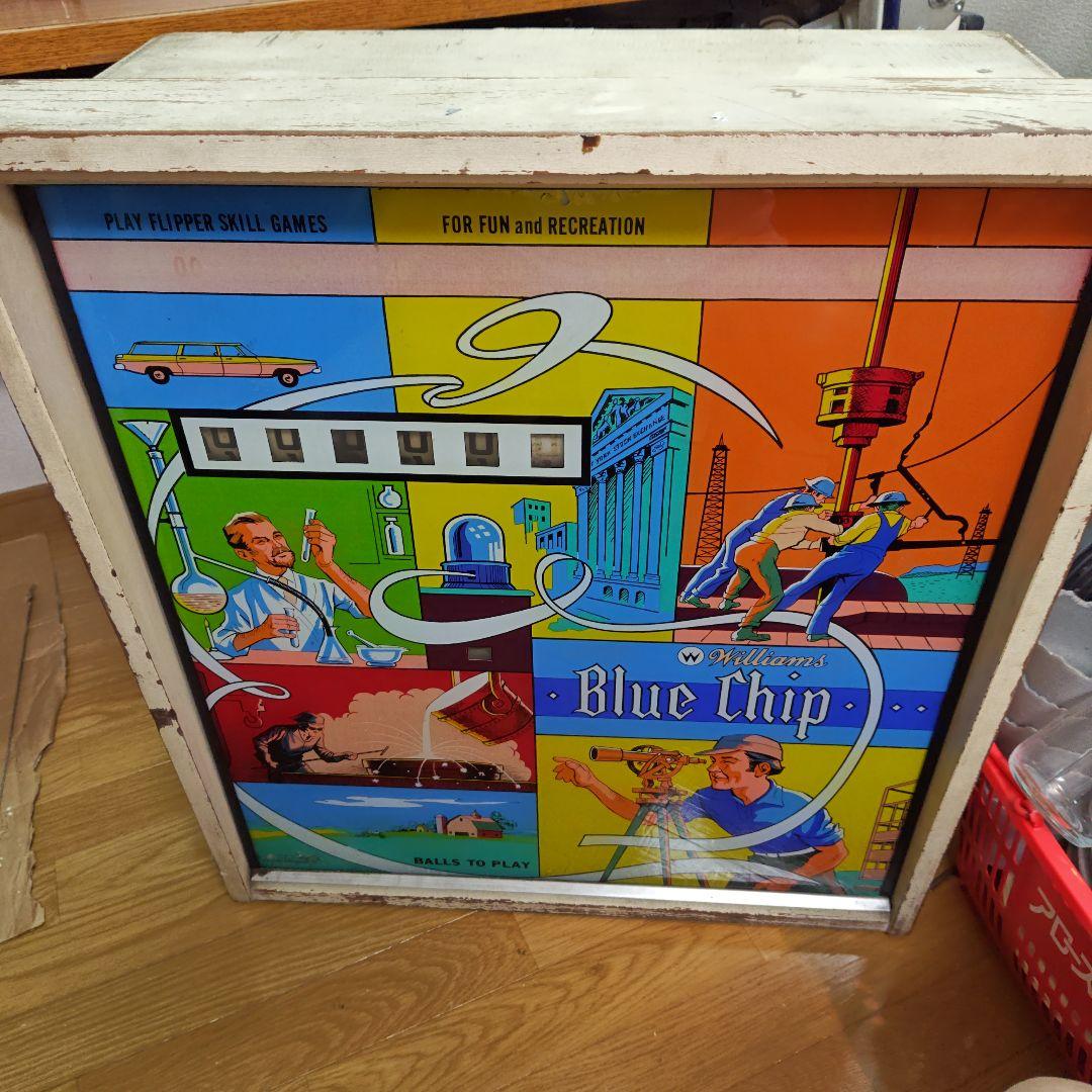 レトロ ピンボールゲーム Blue Chip