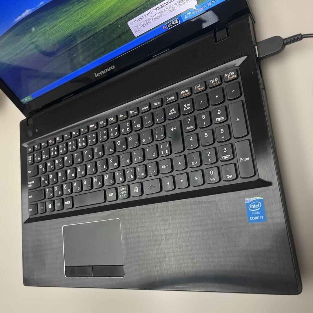 ☆格安美品☆Windows XP☆レノボ15.6インチ大画面ノート☆第3世代i7