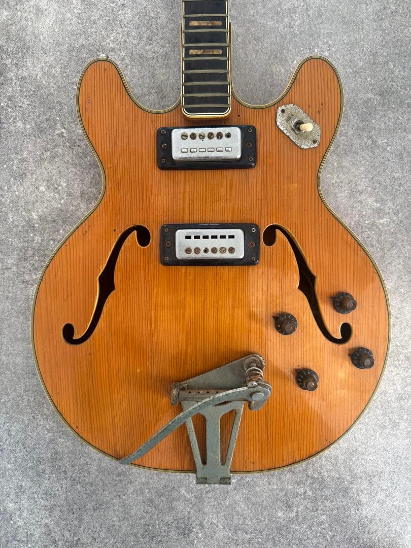 Greco エレクトリックギター ナチュラルウッド　ジャンクかもです