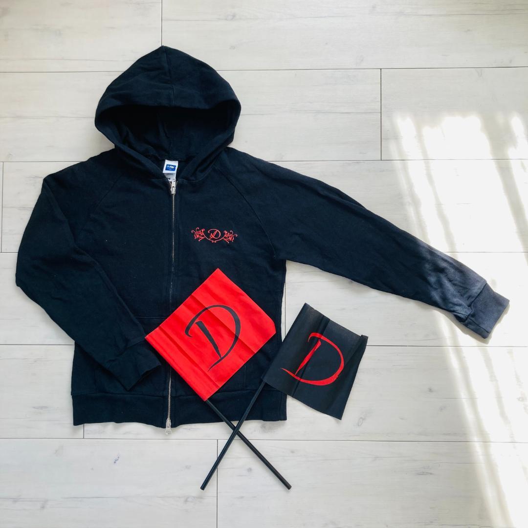 【D】under the roseパーカー フラッグ ストラップ グッズセット