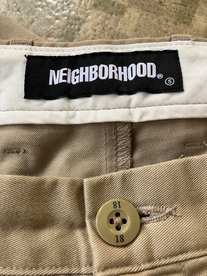 neighborhood ワイドツータックパンツ XL