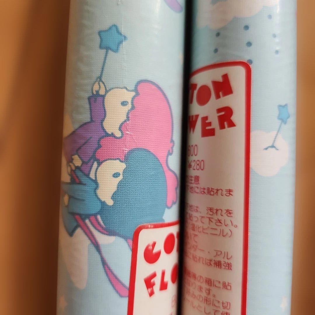 レトロサンリオキャラクター　インテリアシート　COTTON FLOWER