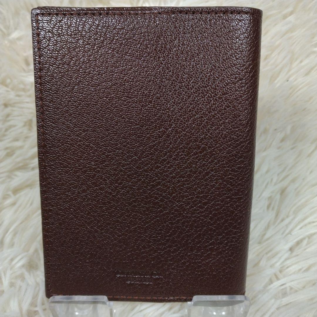 Tiffany & Co. レザー パスポートケース ティファニーブルー 茶